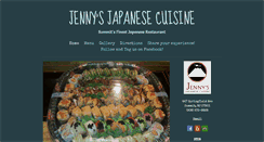 Desktop Screenshot of jennysjapanese.com